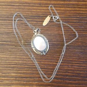Whiting & Davis Vintage Mother of Pearl Necklace